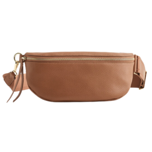 Quince Italian Pebbled Leather Sling Bag